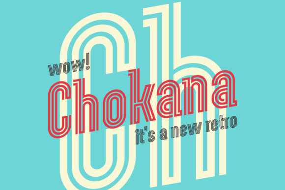 Chokana Font for Retro Branding That Builds Trust