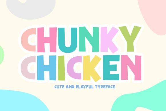 Chunky Chicken Display Font for Bold Campaign Visuals