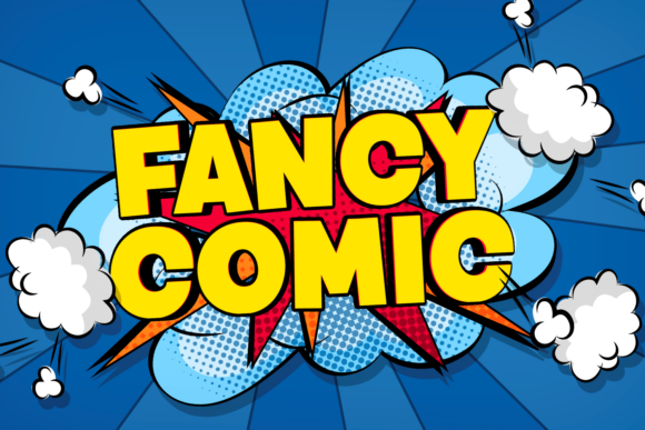 Fancy Comic Display Font for Handmade Creatives