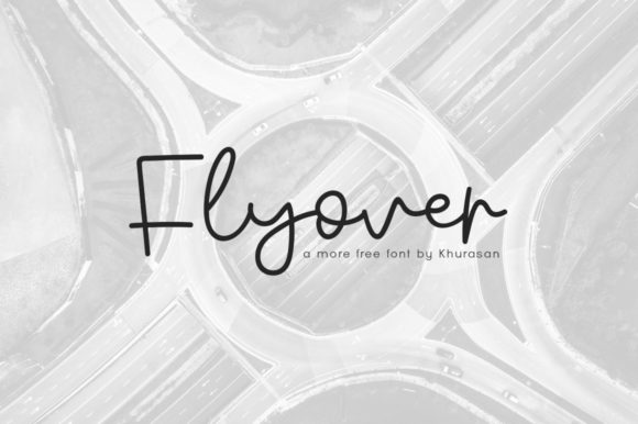 Flyover Font: A Modern Display Typeface for Small Business Branding