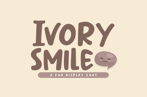 Ivory Smile Font for Playful, Professional Branding
