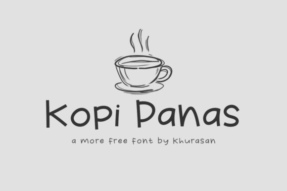 Kopi Panas Font for Modern Display Design