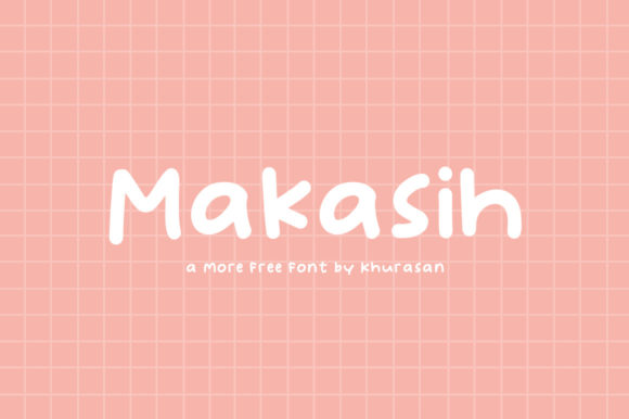 Makasih Font: A Modern Display Typeface for Editorial Charm
