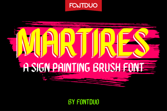 Martires Display Font for Authentic Brand Identity