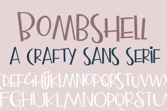 PN Bombshell Font: A Quirky Display Typeface for Relaxed Branding