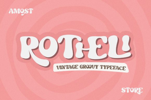 Rotheli Display Font for Vintage-Inspired Campaigns