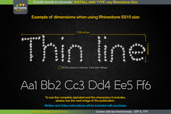 Thin Line: A Bold, Playful Display Font Worth Downloading