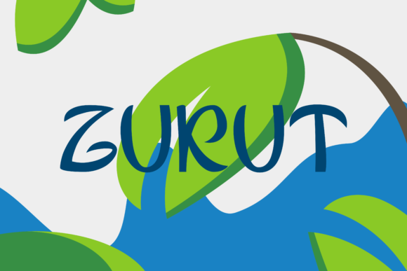 Zukut: A Fresh Casual Display Font for Small Business Branding